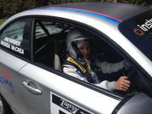Rhonda ready for Special Stage . Hit 200kmph